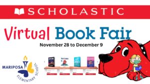 Virtual Scholastic Book Fair - Mariposa Elementary School